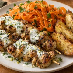 Chicken skewers